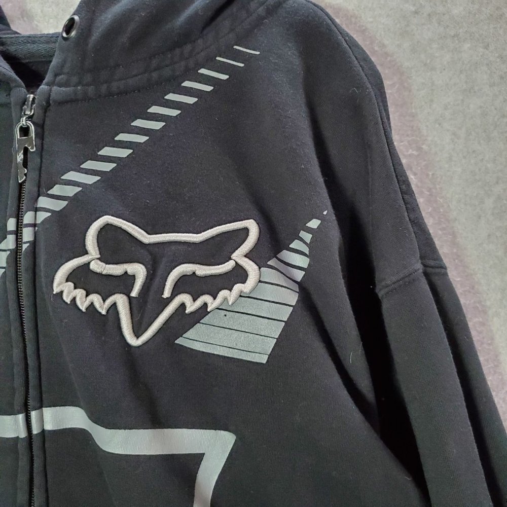 Fox x Monster Men Sweatshirt XL‎ Hoodie 4 Ricky Carmichael Embroidered READ - Picture 2 of 16